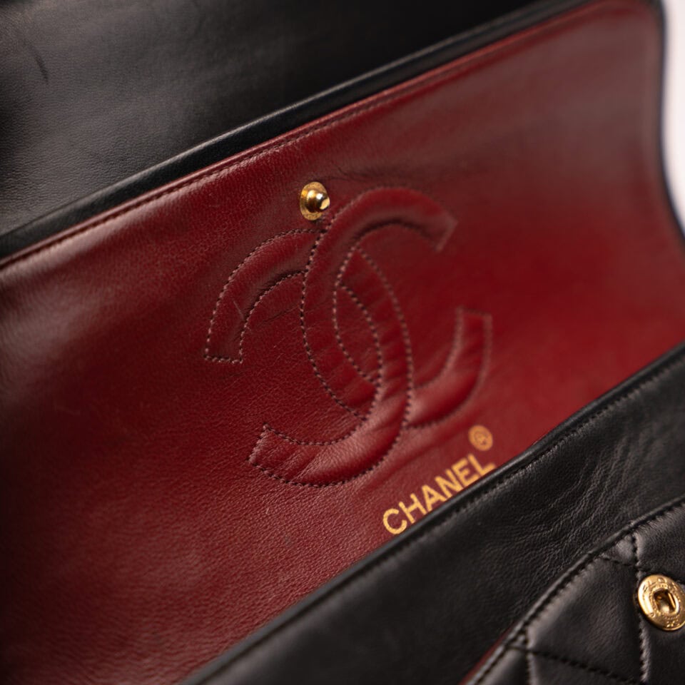 vintage chanel double flap medium