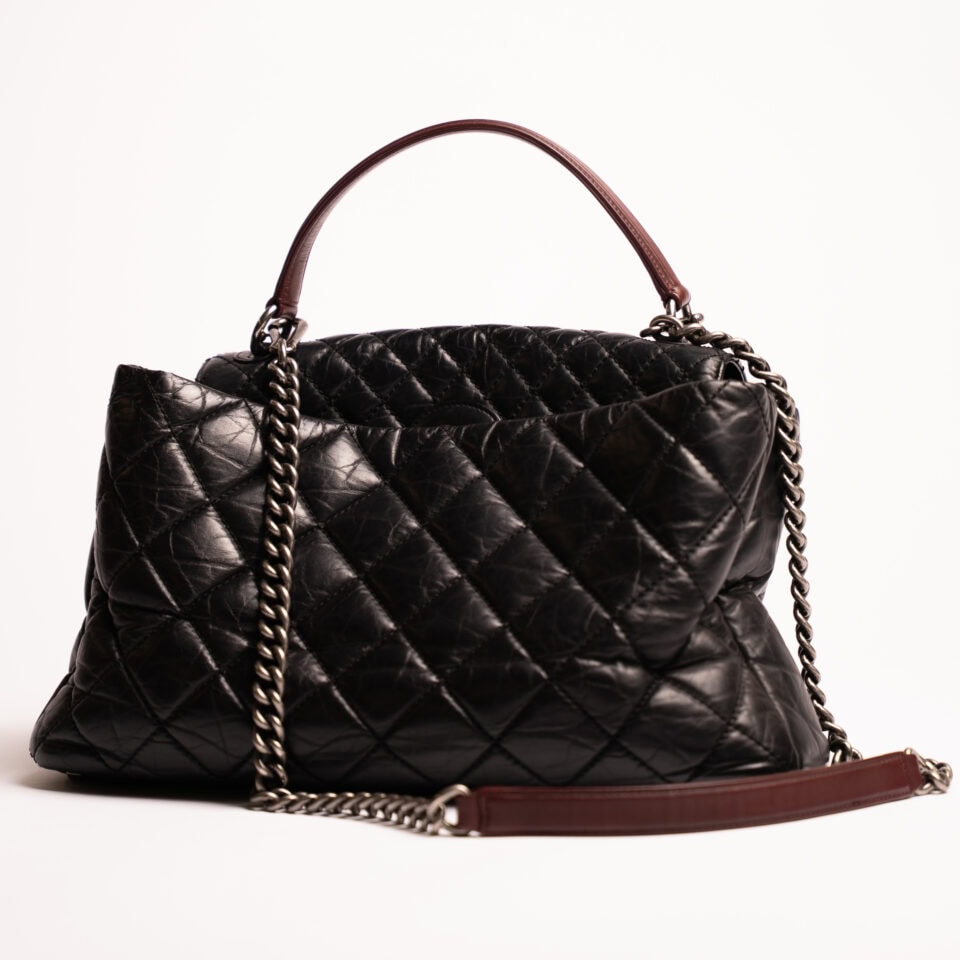 chanel matelassé 2 way handbag