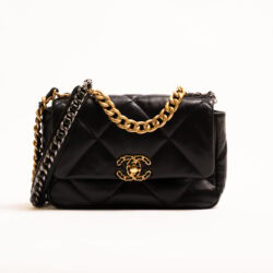 Chanel 19 Lambskin Chain Shoulder Bag Medium