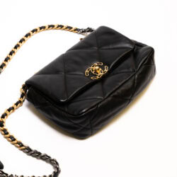 Chanel 19 Lambskin Chain Shoulder Bag Medium
