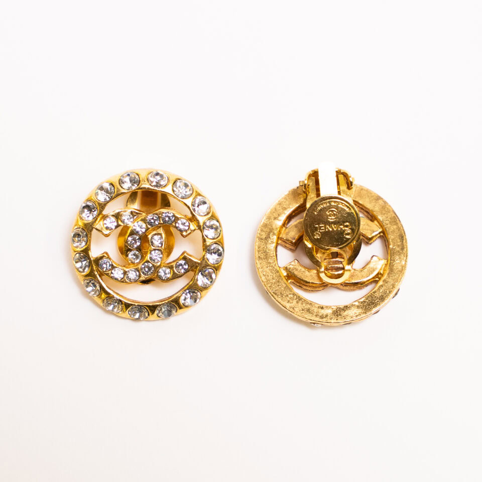 Chanel CC oorbellen clip-on
